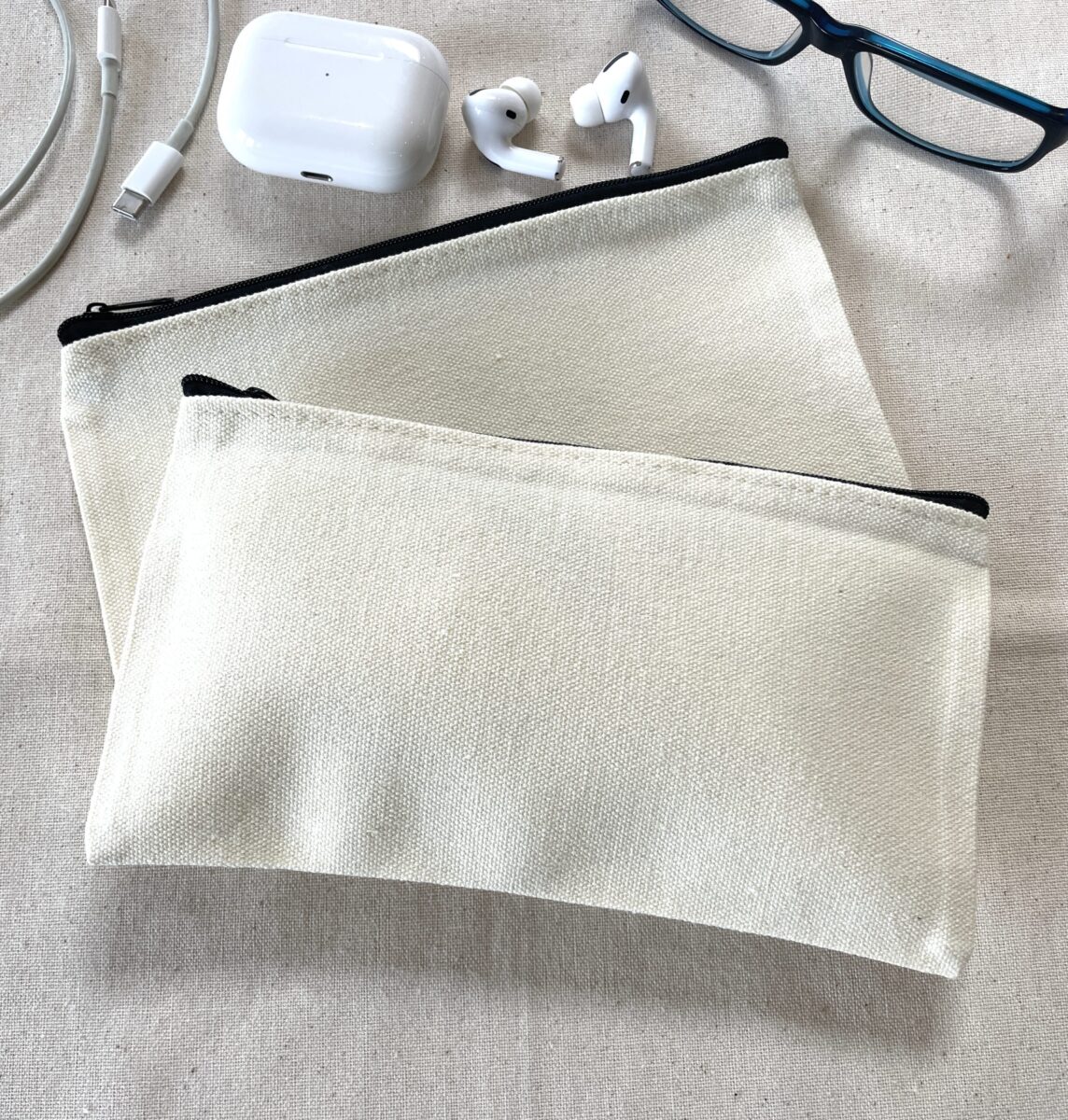 Man Stuff, Canvas Pouch image 2