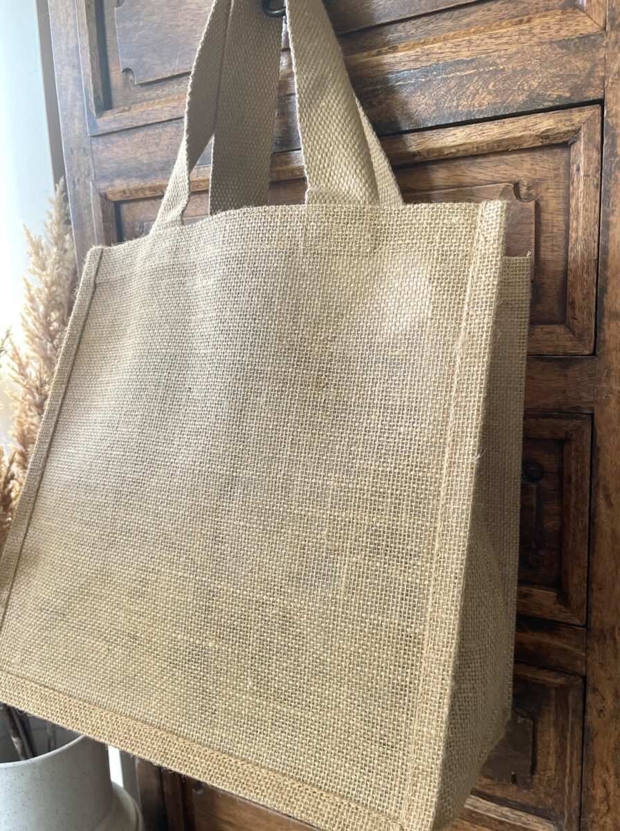 Yorkshire, Jute Shopping Bag image 3