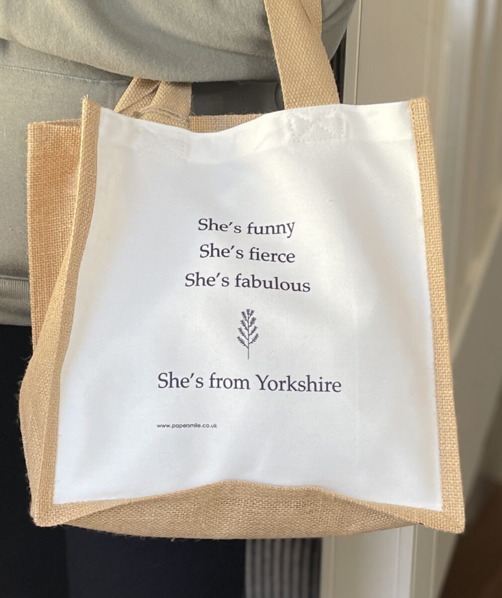 Yorkshire, Jute Shopping Bag image 1