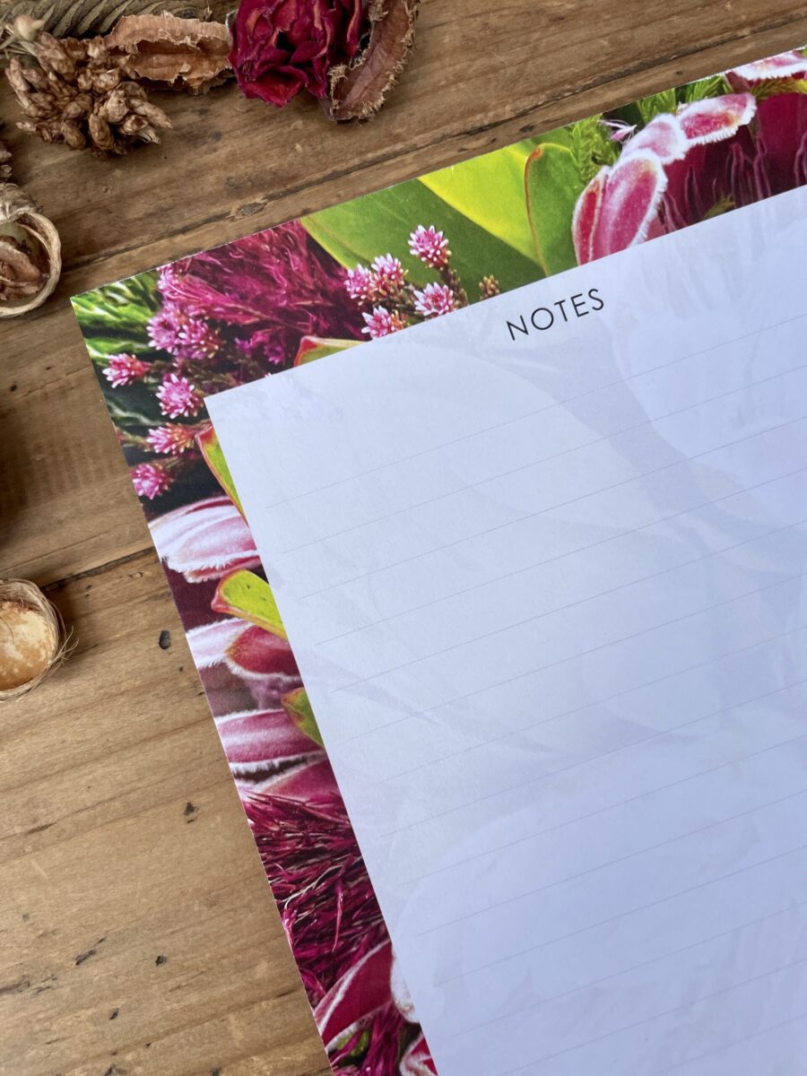 Exotic Protea A5 Note Pad image 1