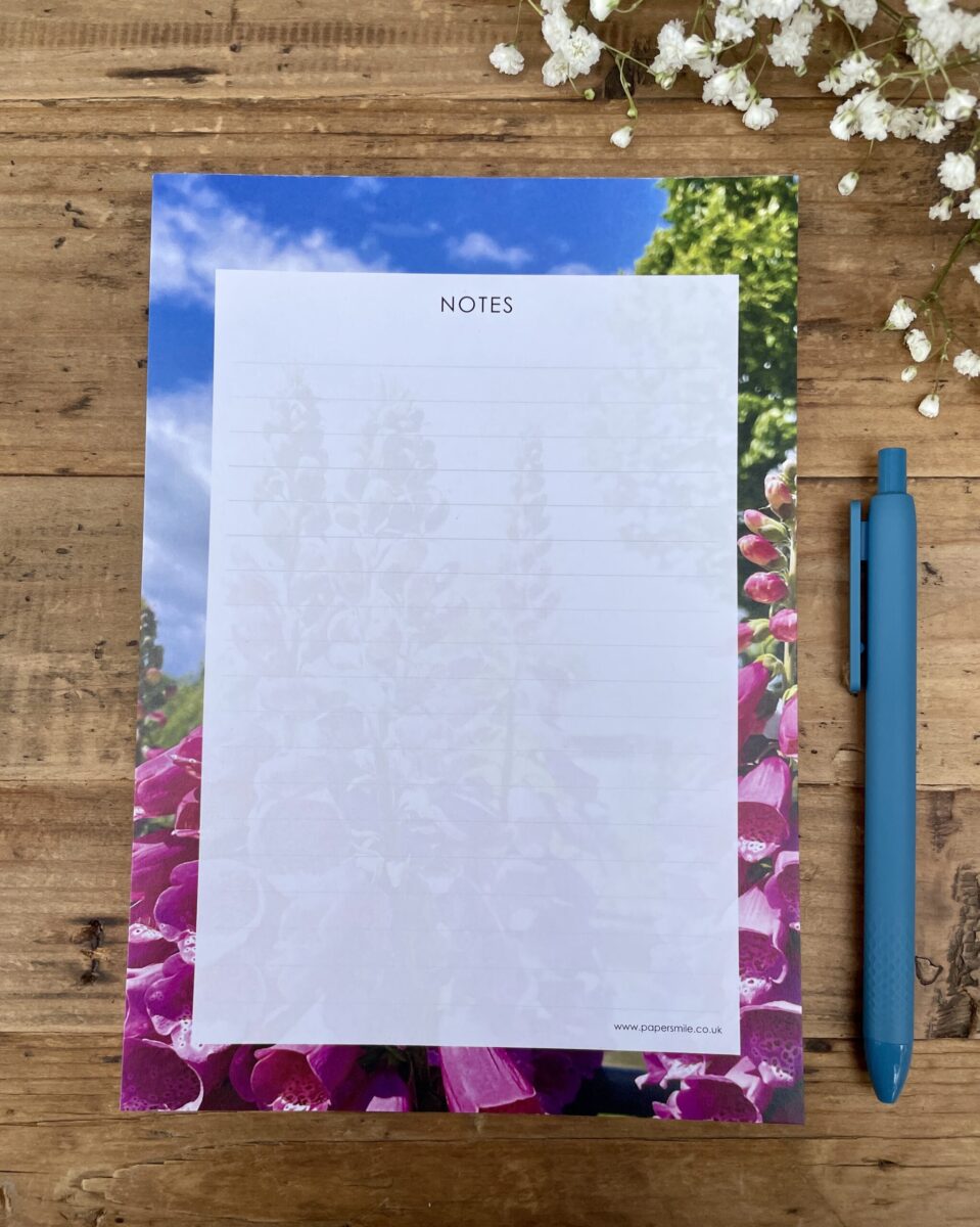 Foxy Fuchsia A5 Note Pad image 0