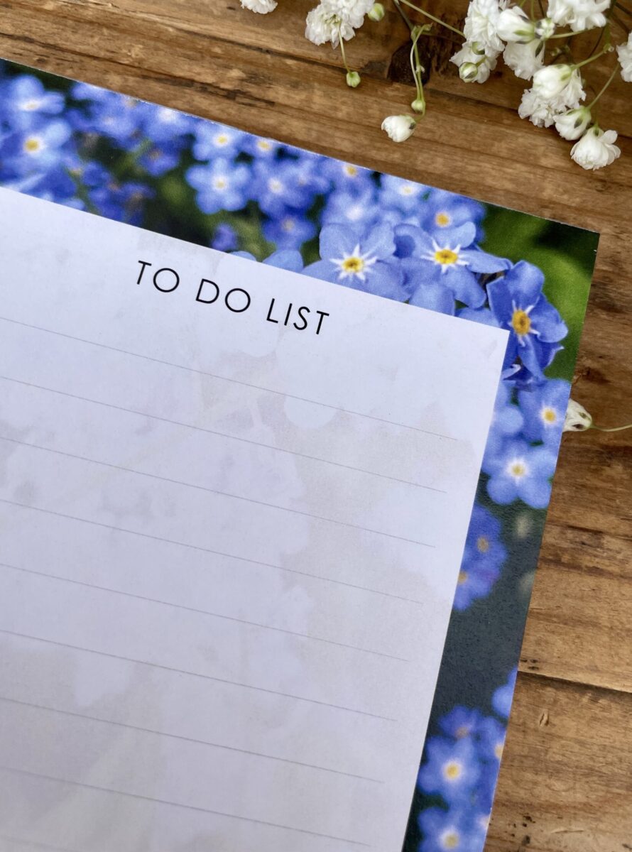 Never Forgotten A6 To Do List image 1