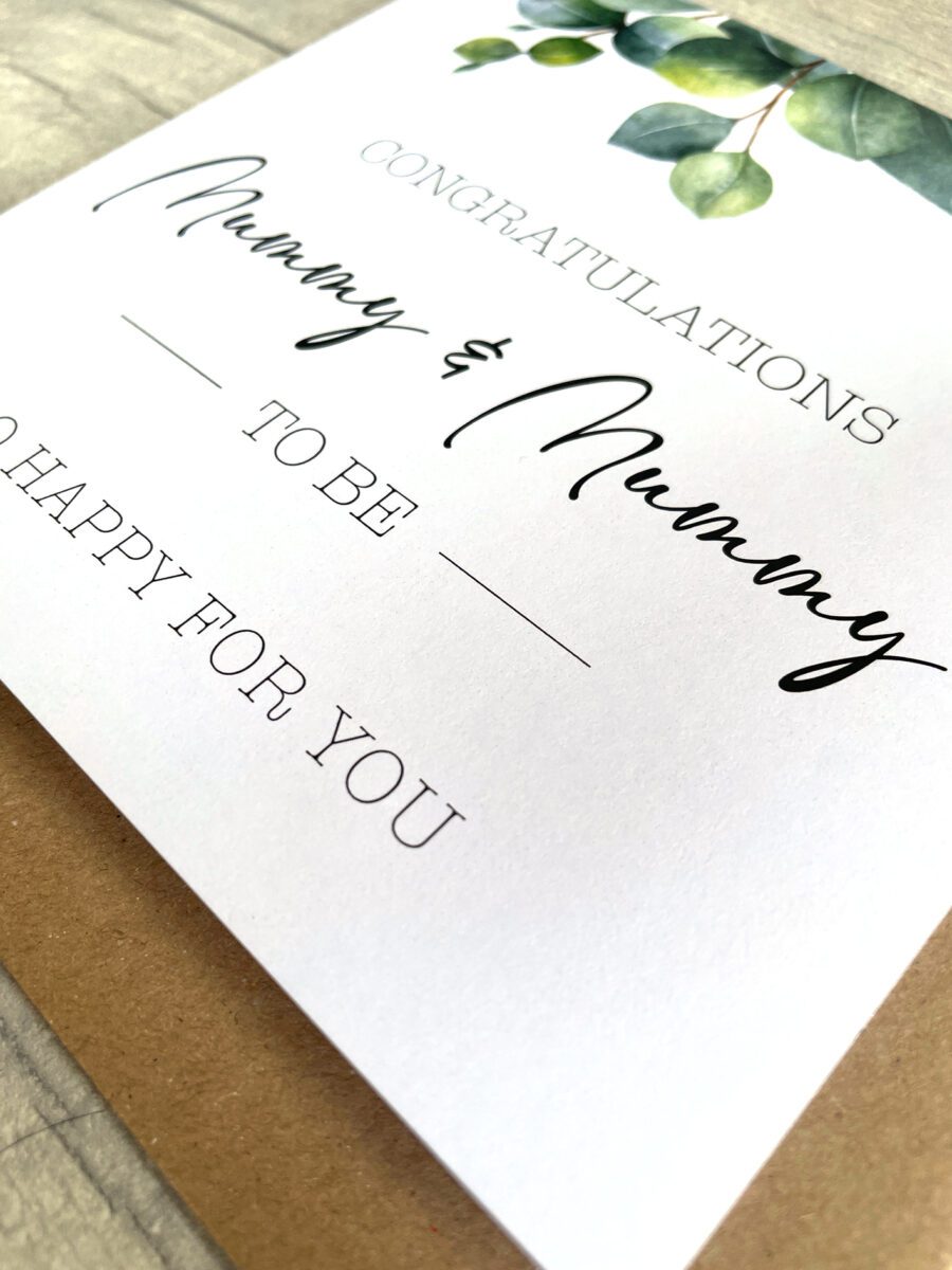 Mummy & Mummy To Be, Card image 2