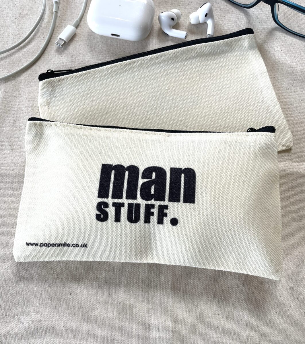 Man Stuff, Canvas Pouch image 1