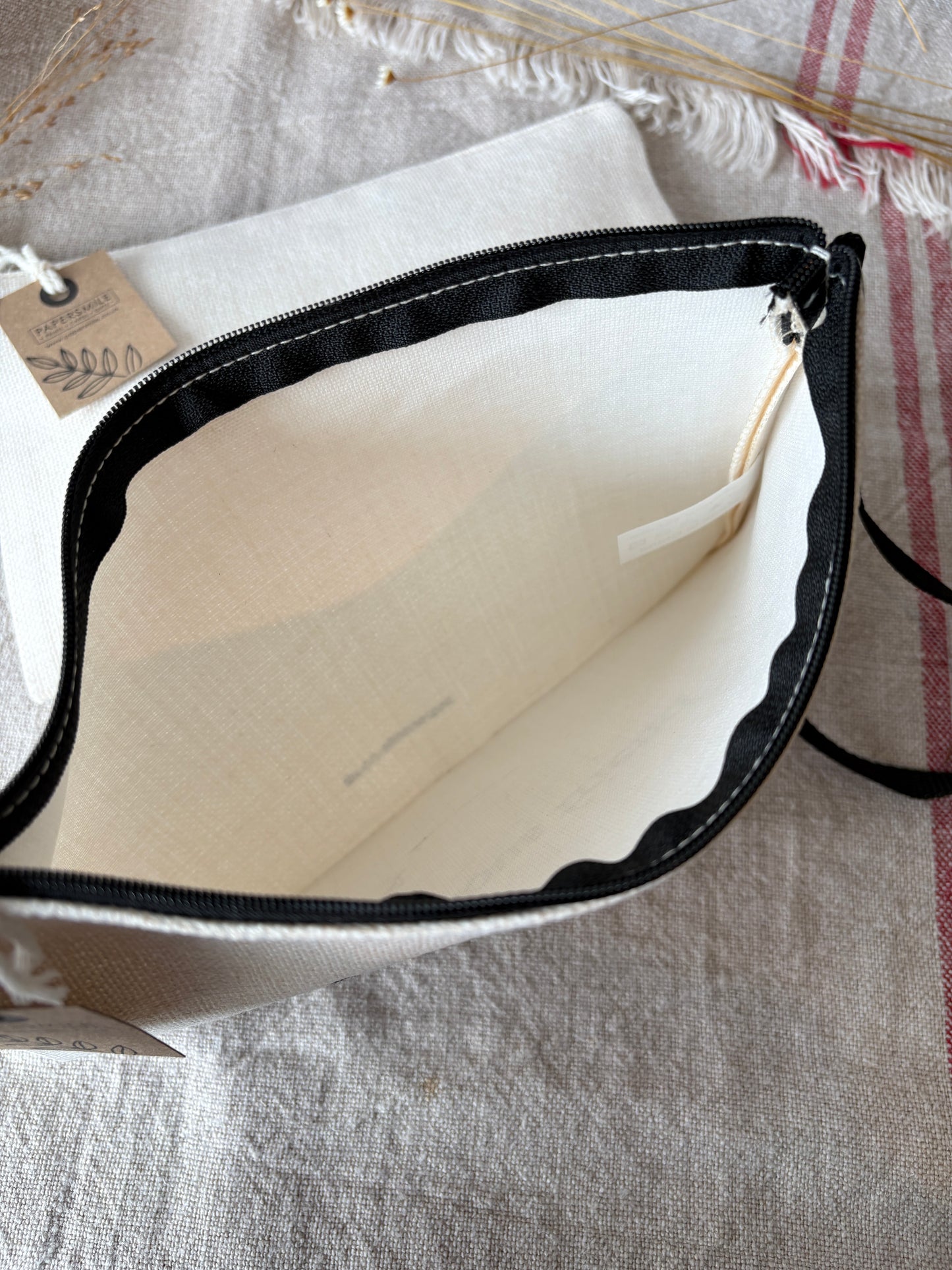 Fabulous Friend, Linen Bag with Wristlet