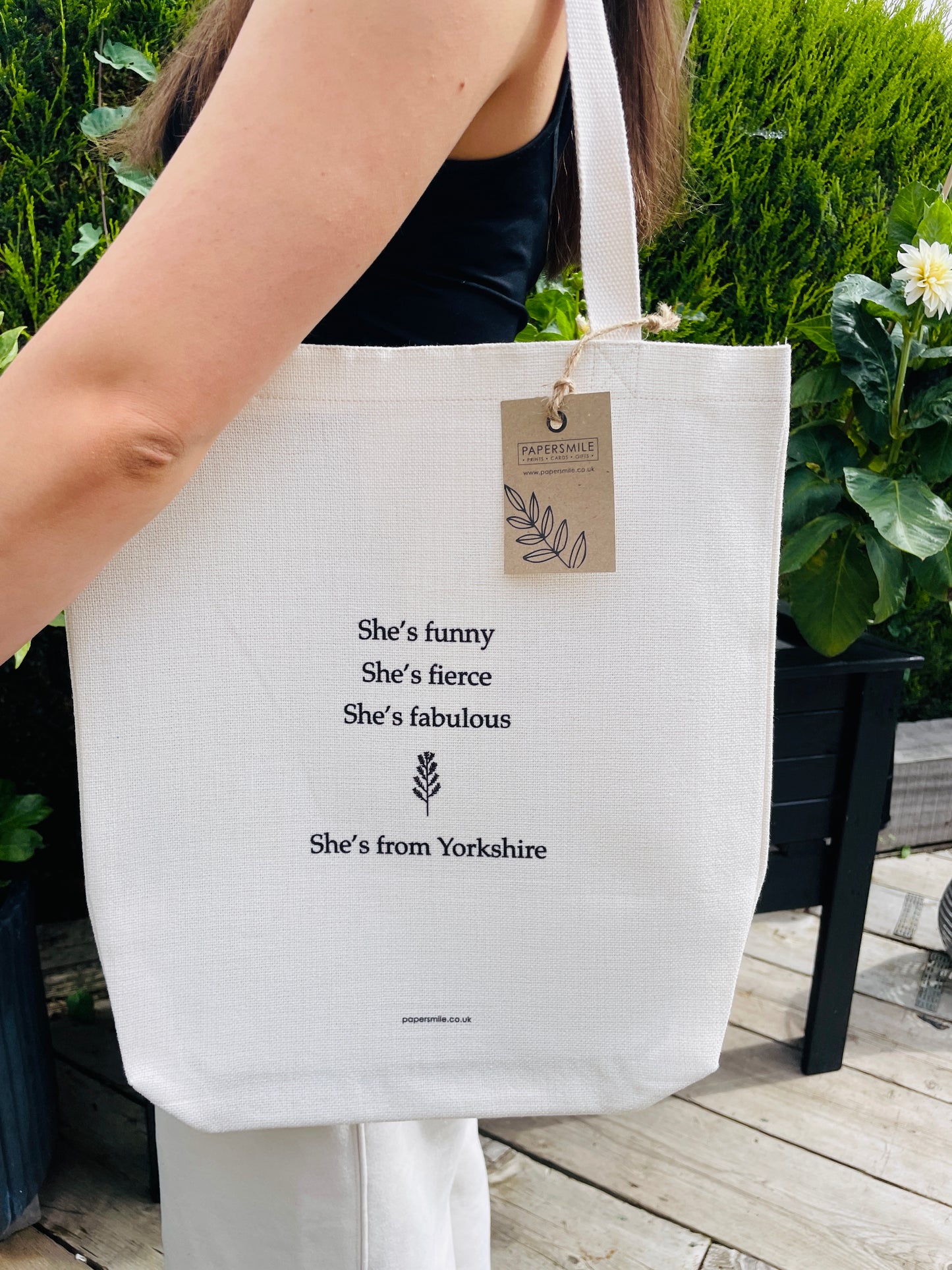 She's from Yorkshire, Tote Bag
