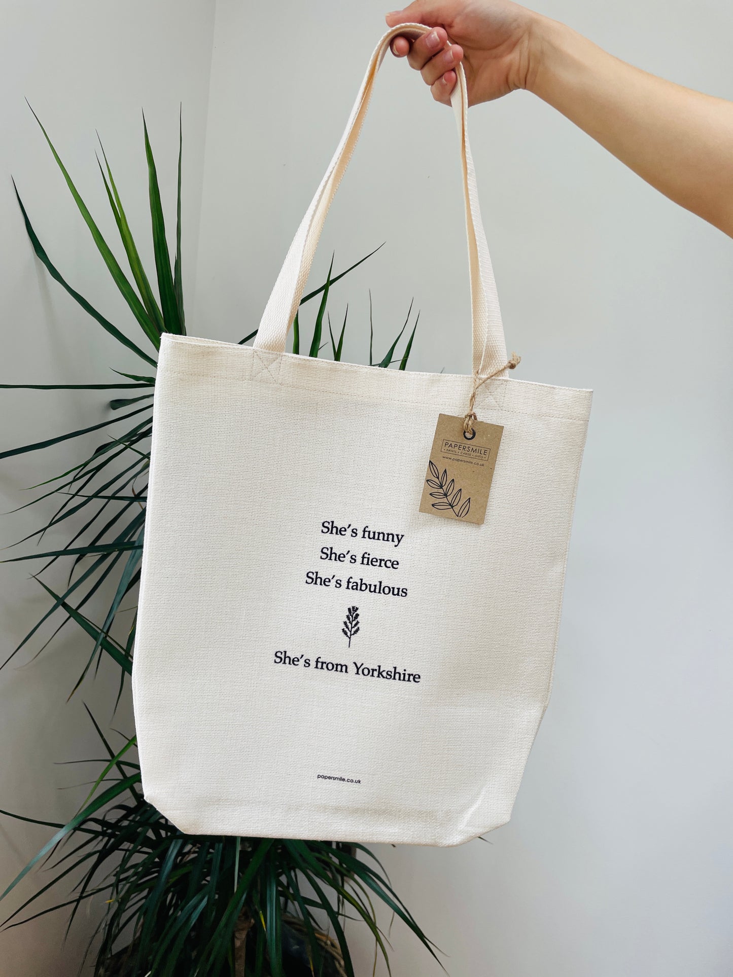 She's from Yorkshire, Tote Bag