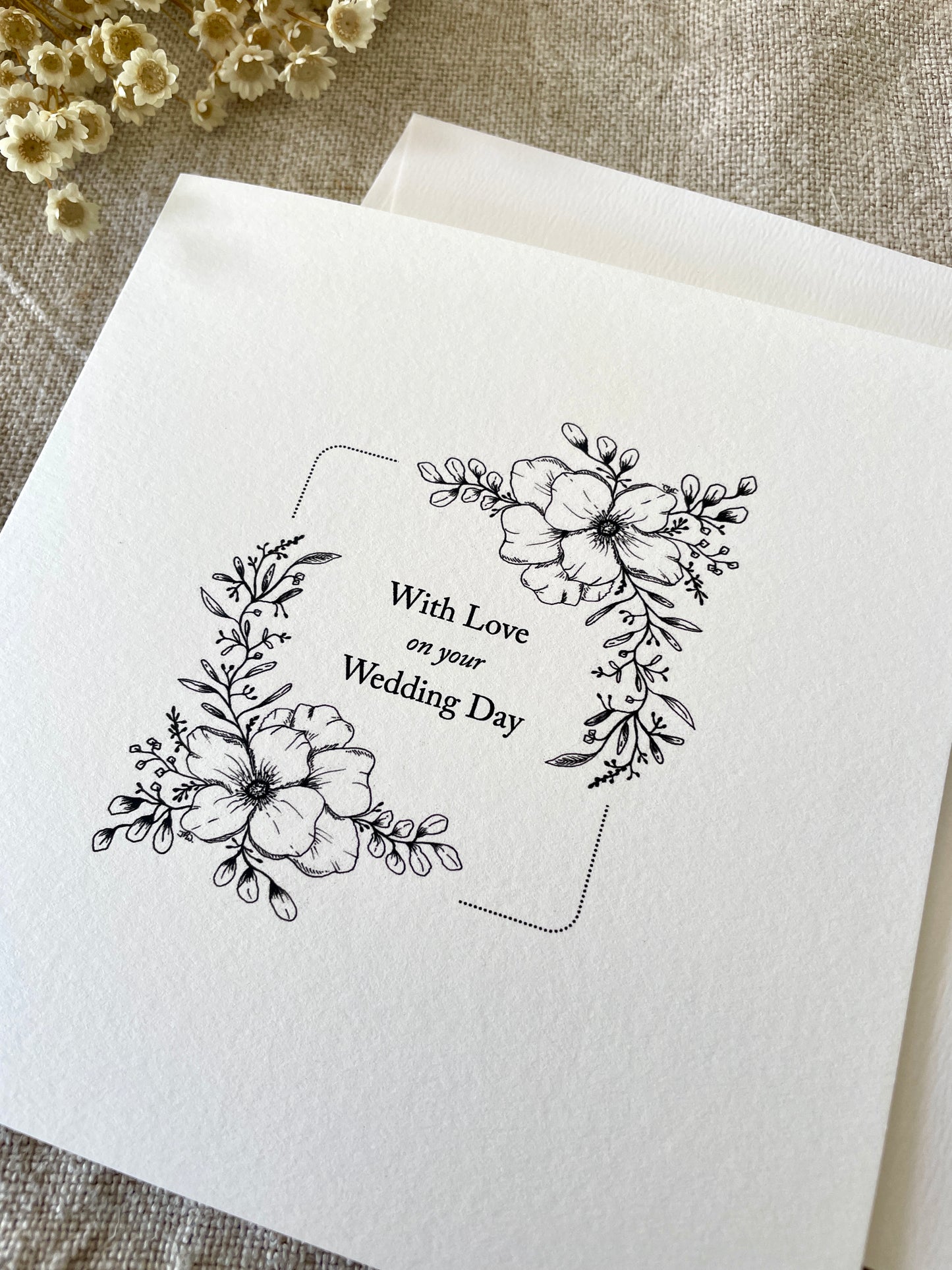 Wedding Day, Card