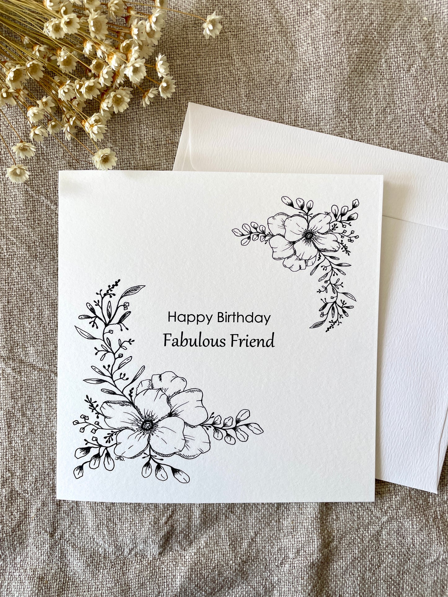 Fabulous Friend, Birthday Card