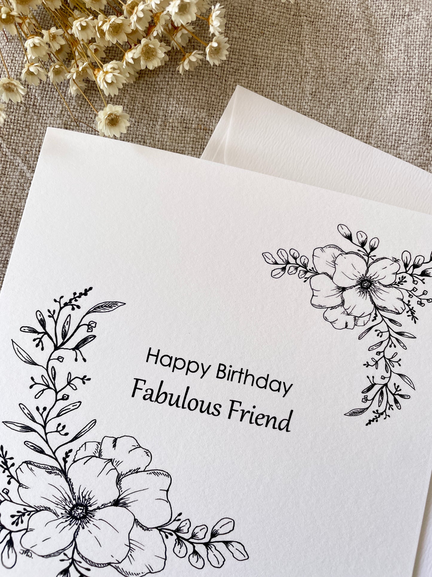 Fabulous Friend, Birthday Card