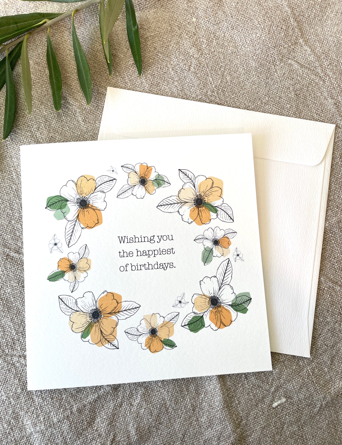 Happiest of Birthdays, Card