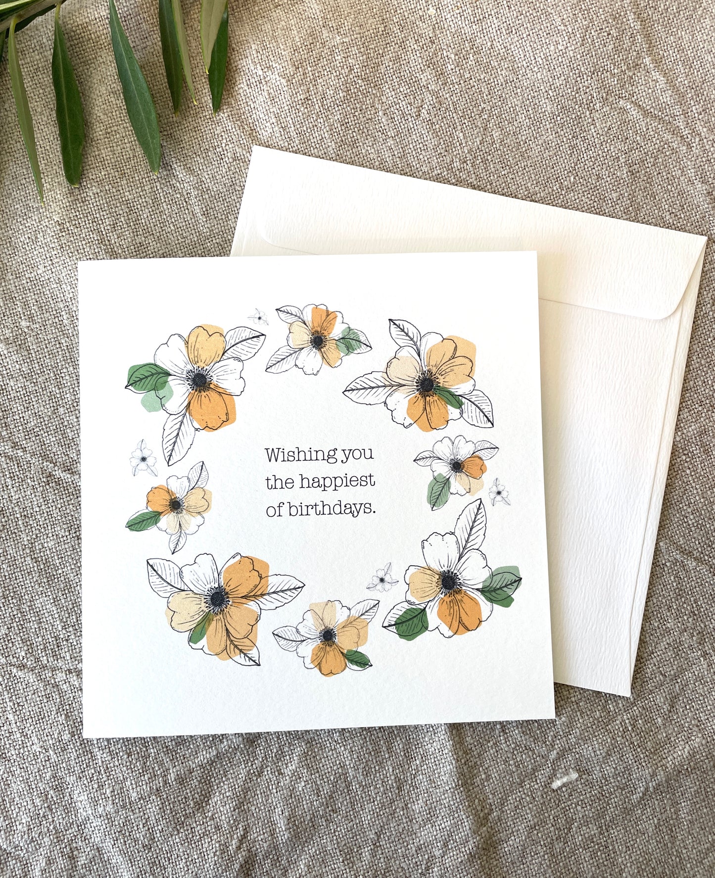 Happiest of Birthdays, Card
