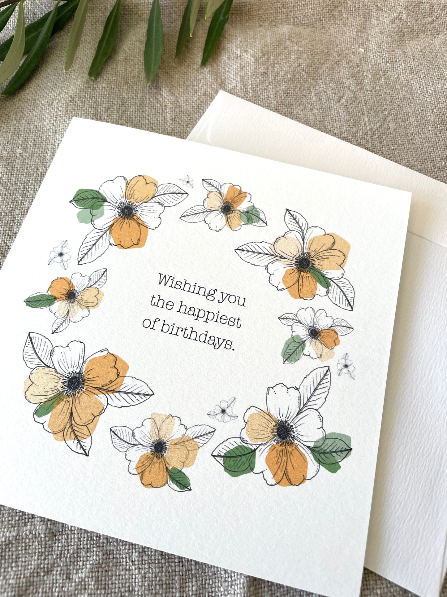 Happiest of Birthdays, Card