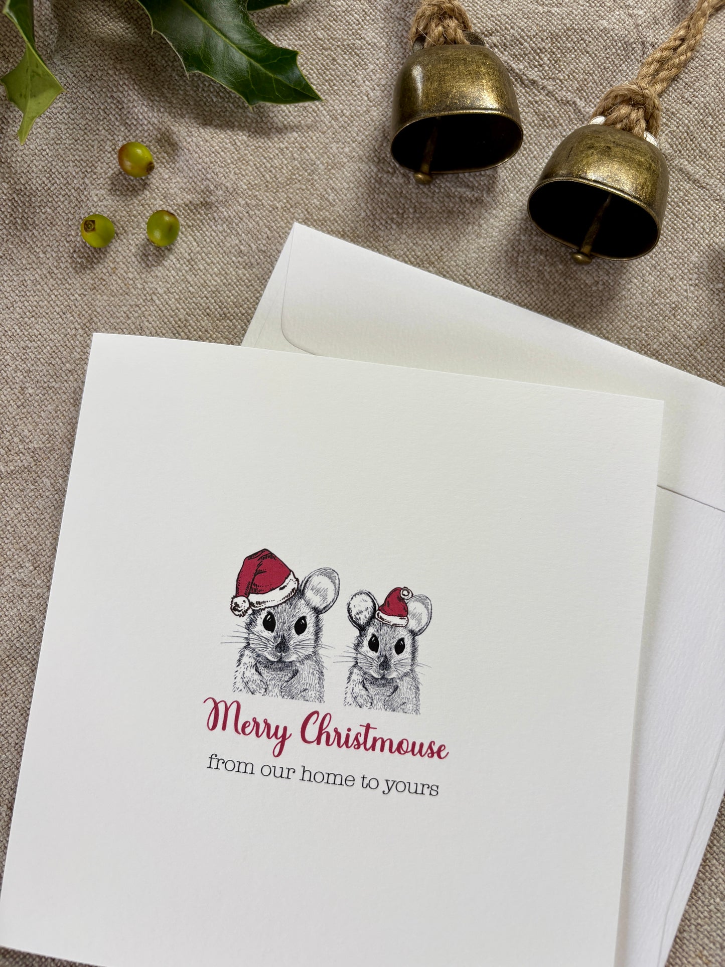 Merry Christmouse, Mice Card