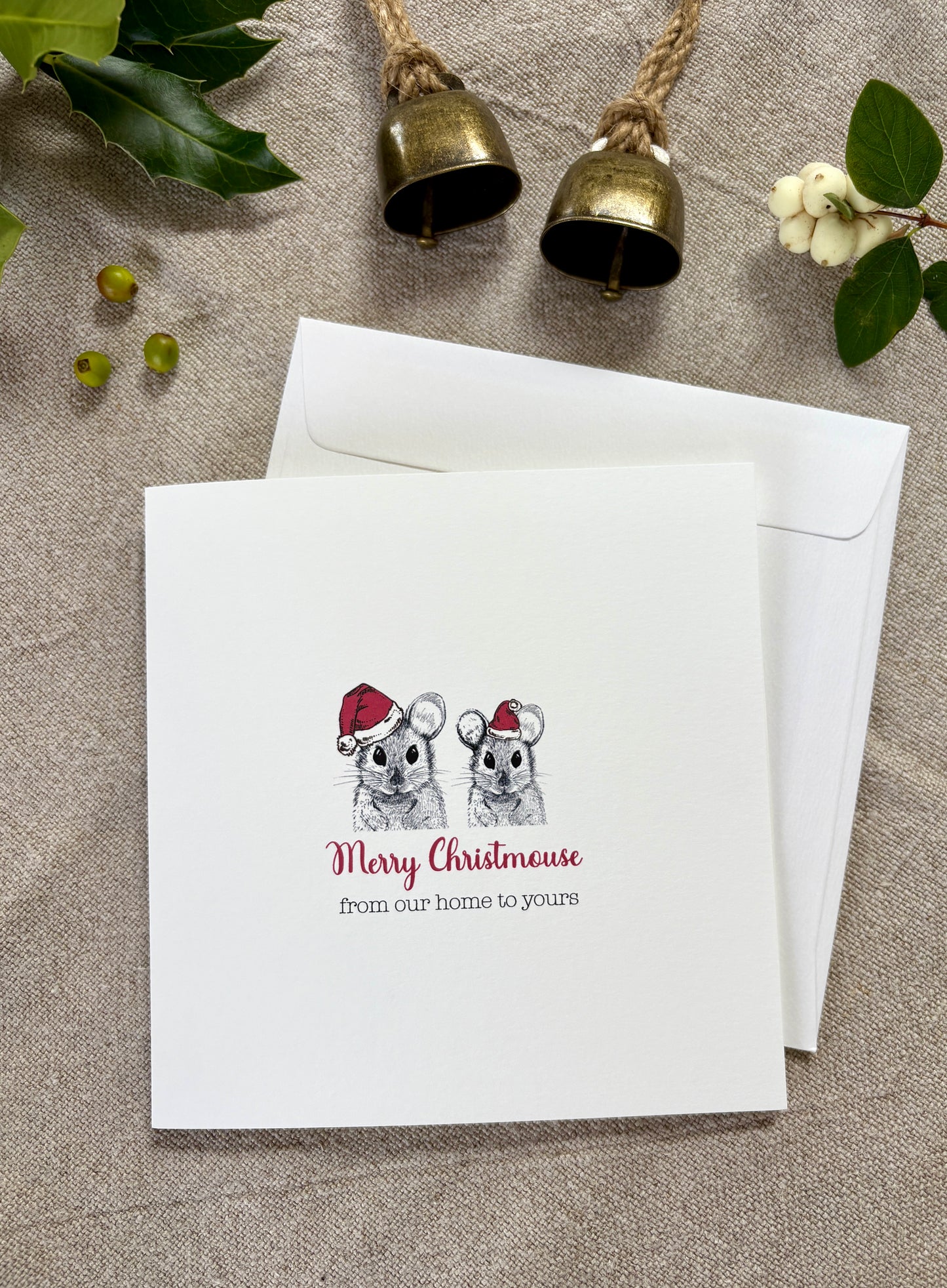 Merry Christmouse, Mice Card