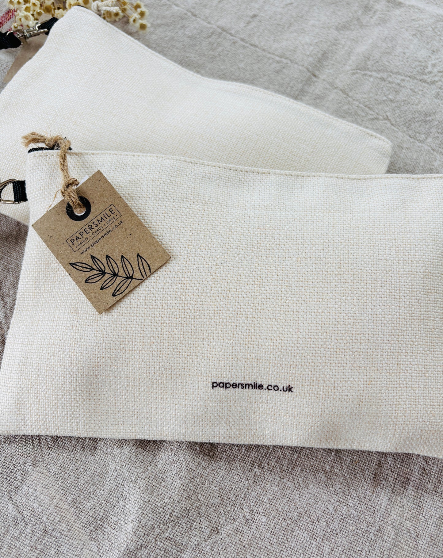 She's from Yorkshire, Linen Bag with Wristlet