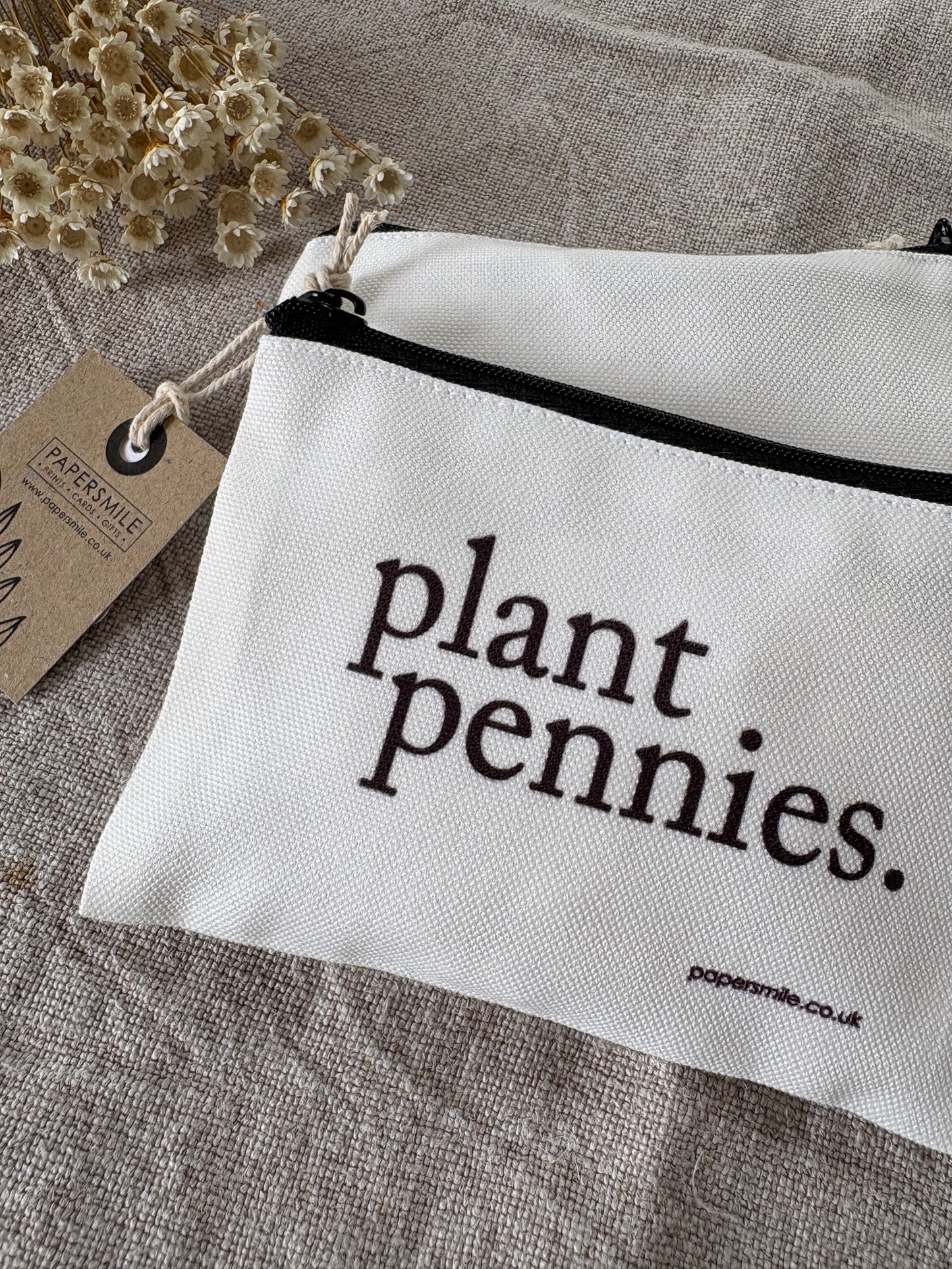 Plant Pennies, Small Pouch / Coin Purse