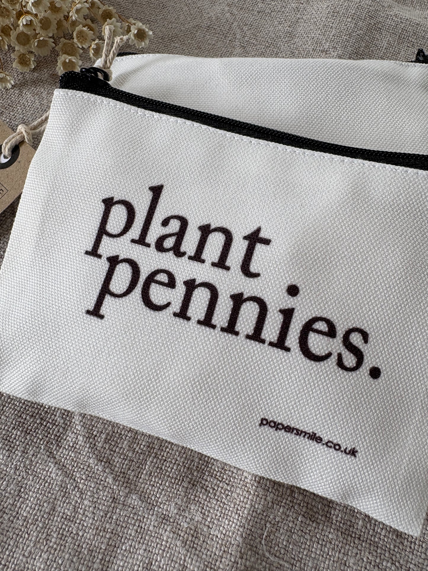 Plant Pennies, Small Pouch / Coin Purse