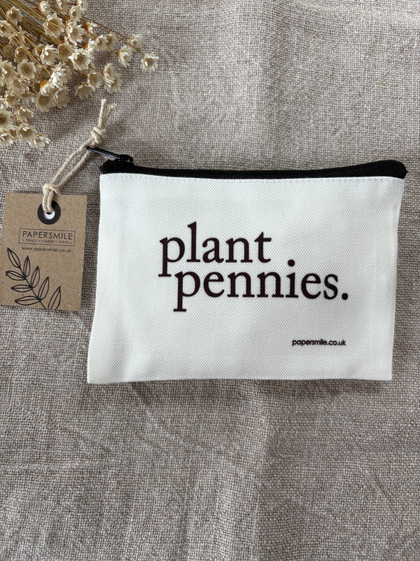 Plant Pennies, Small Pouch / Coin Purse