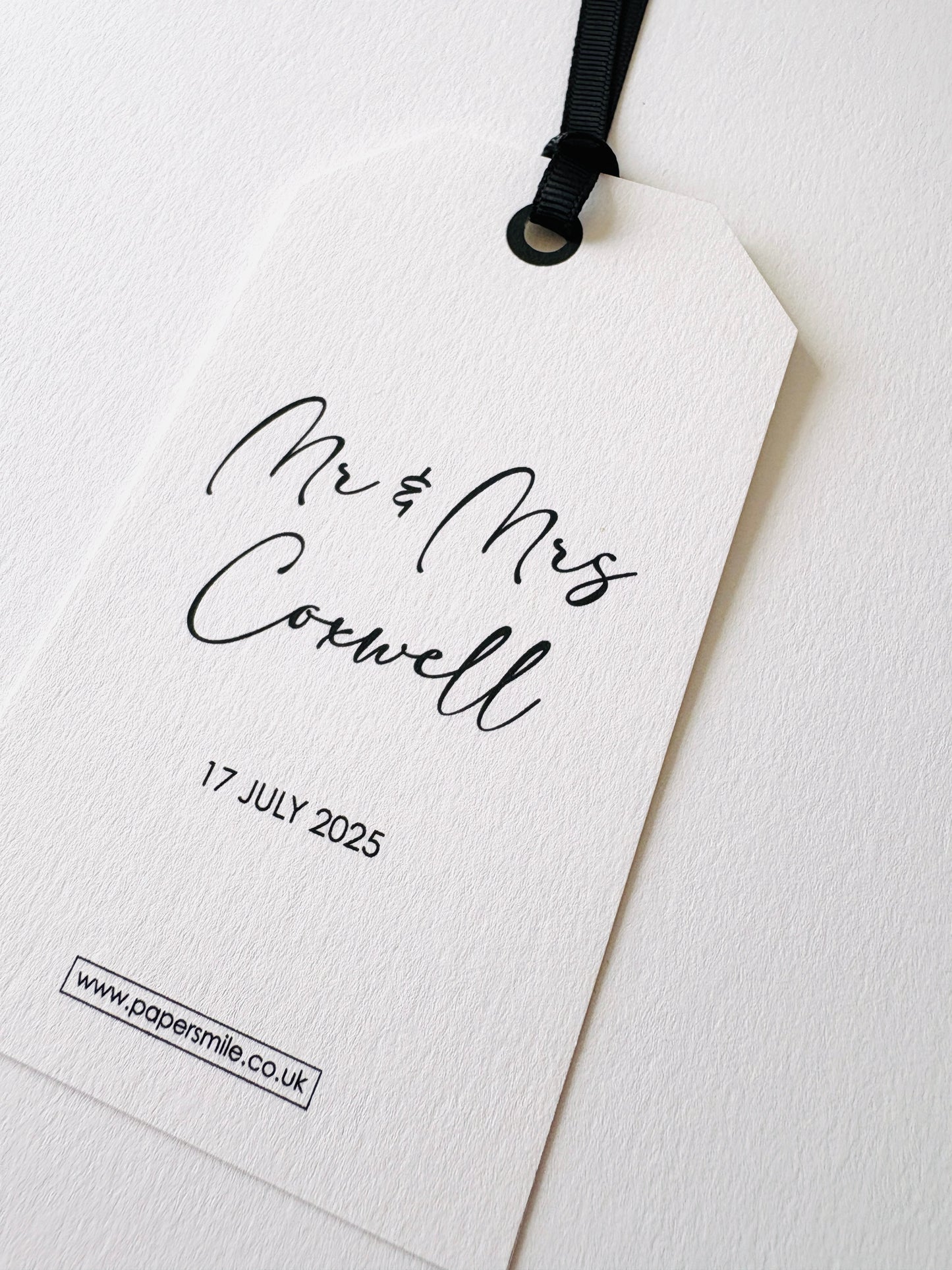 Personalised Gift Tag with your own words