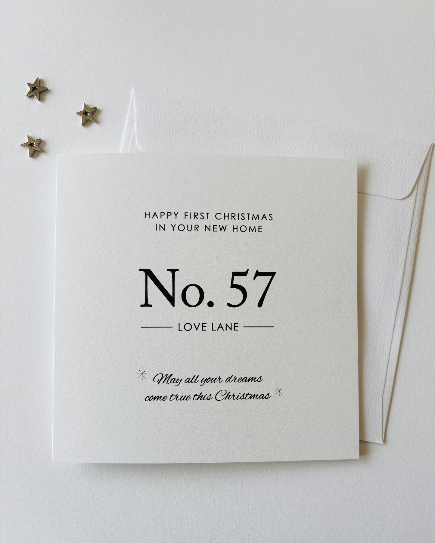 Happy First Christmas In Your New Home, Card