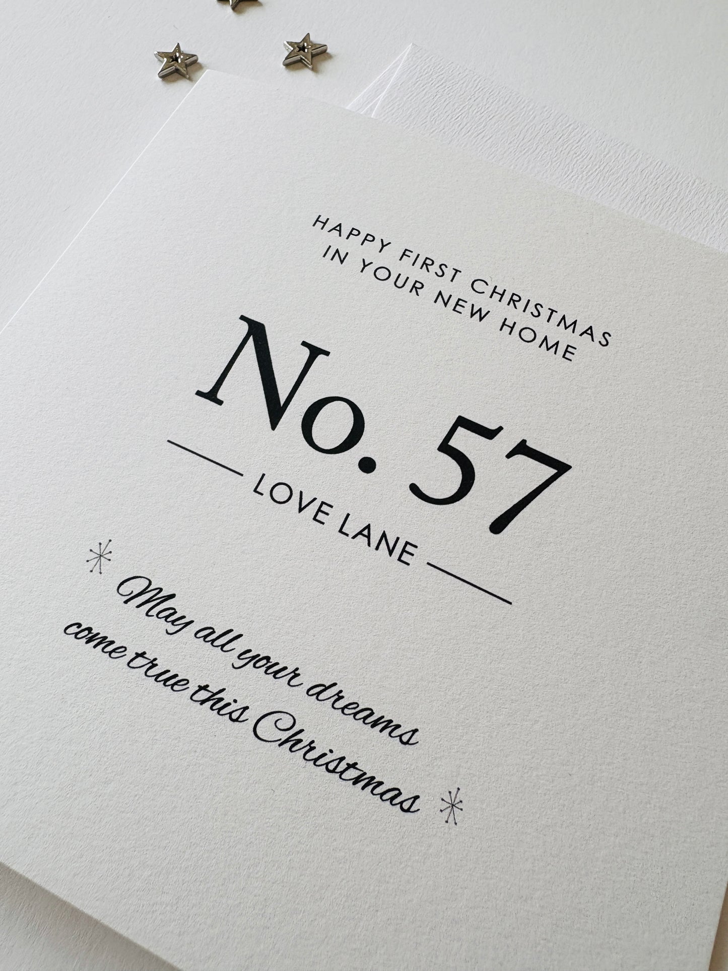 Happy First Christmas In Your New Home, Card
