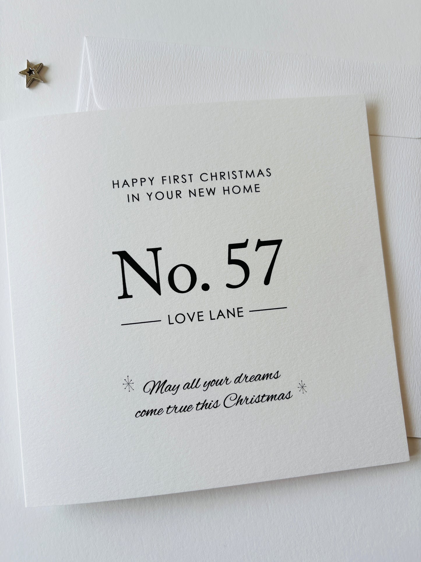 Happy First Christmas In Your New Home, Card