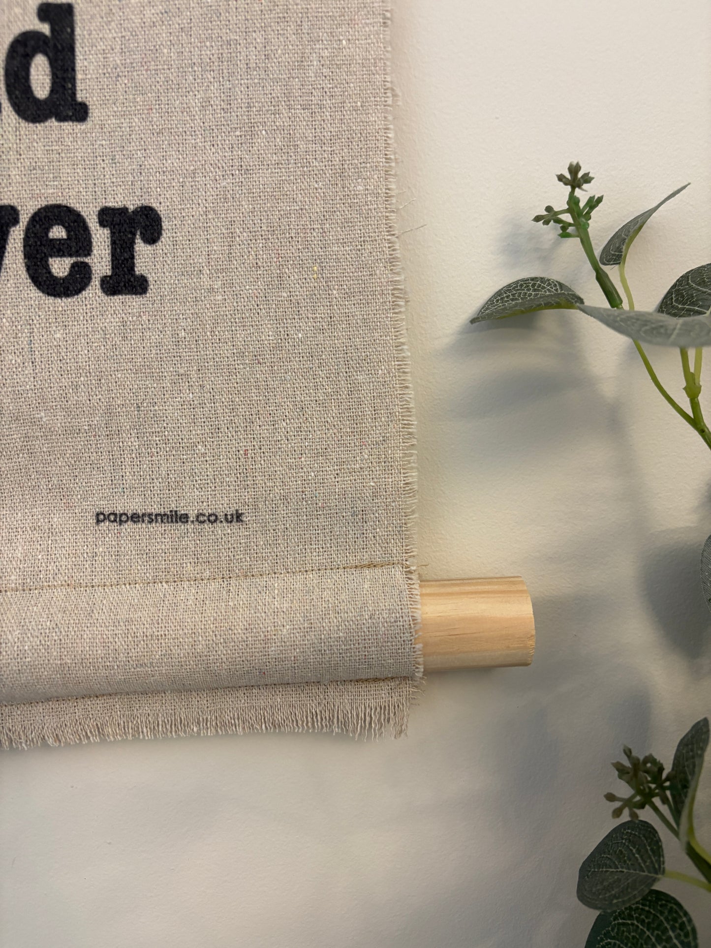 Your Husband Phoned... Fabric Banner