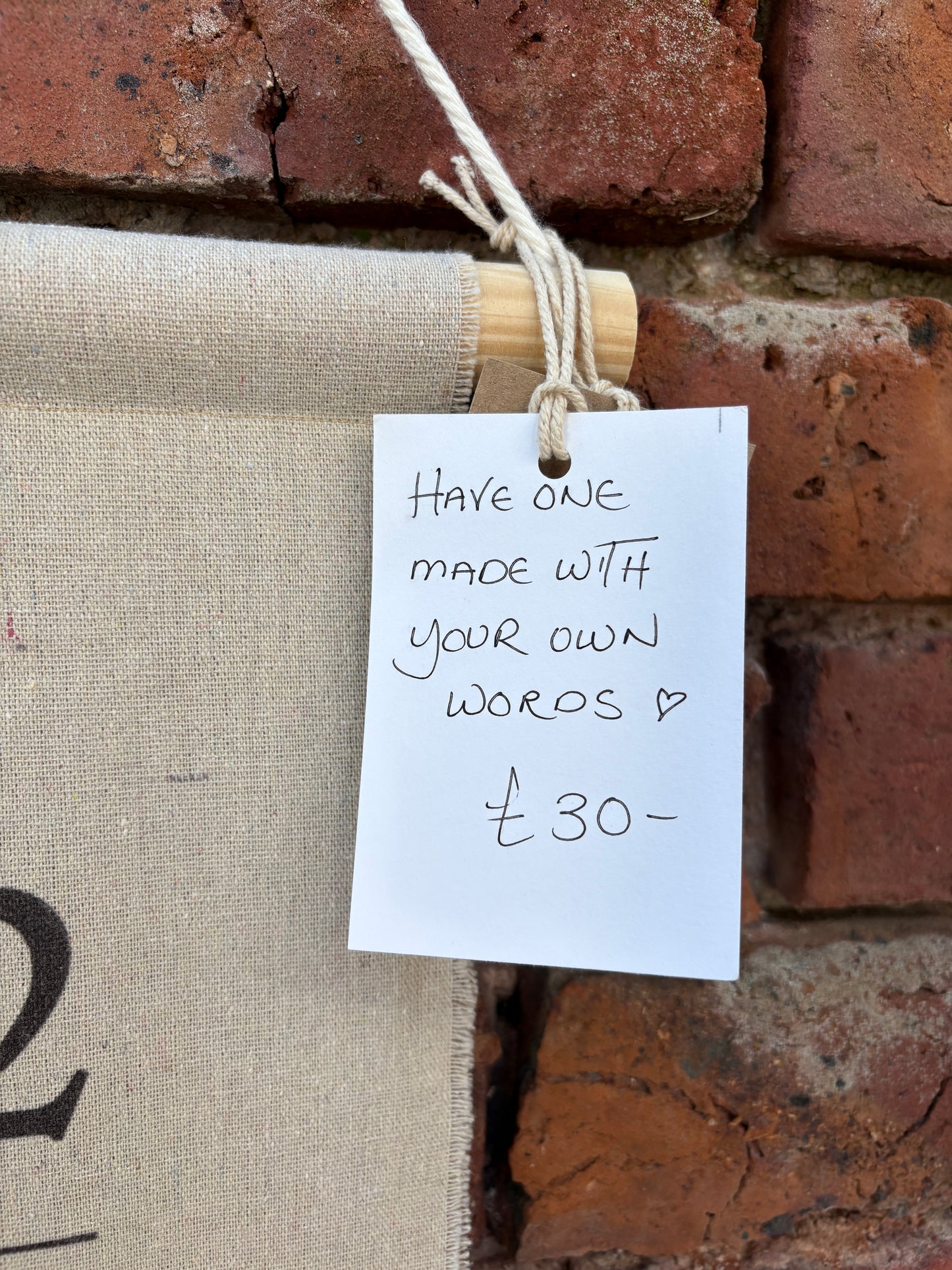 Create your own... Fabric Banner