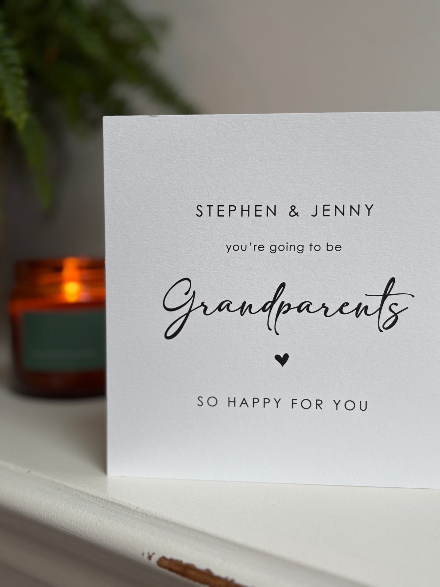 New Mummy / Daddy / Grandma / Grandad / Grandparents, Card