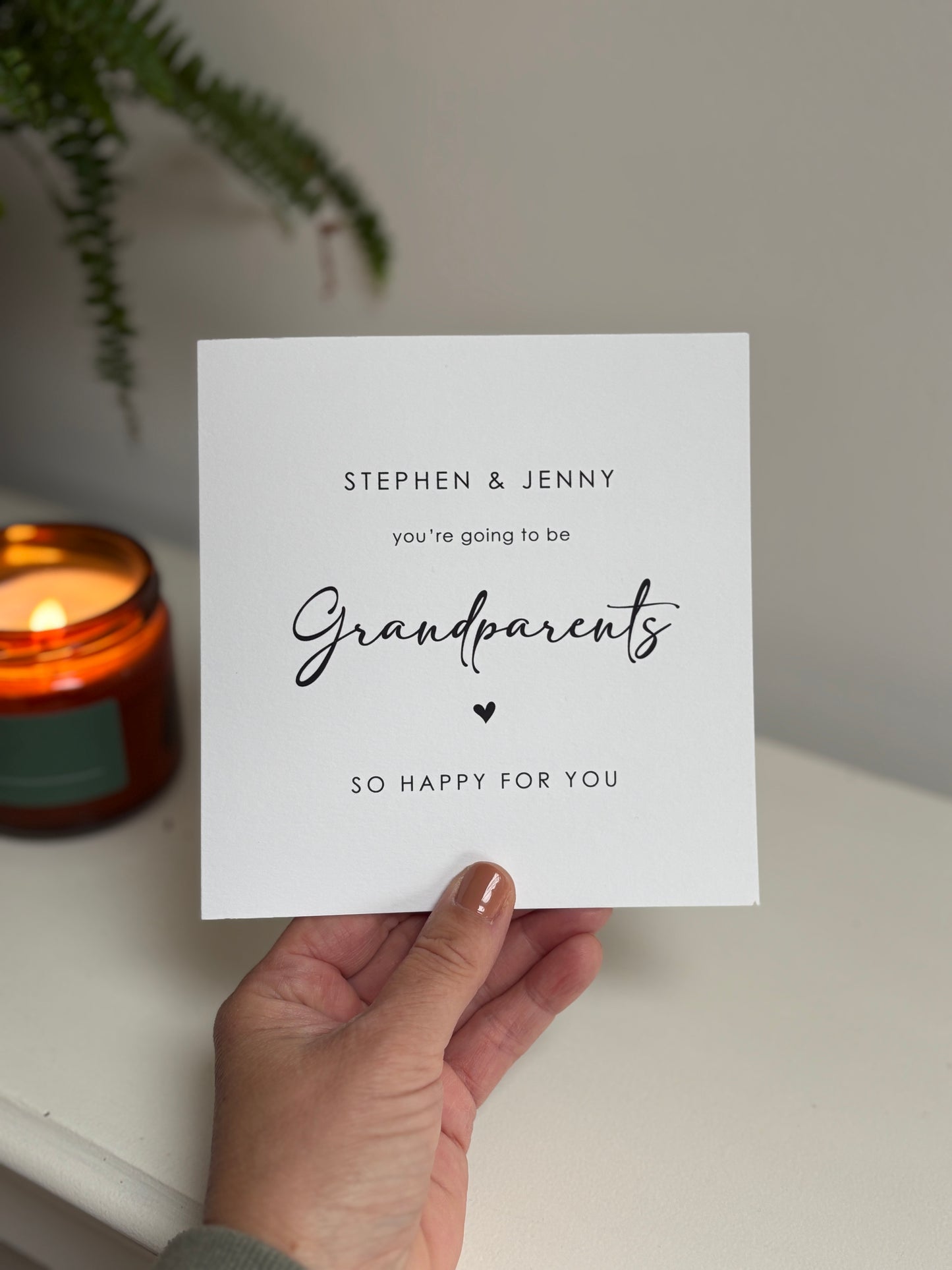 New Mummy / Daddy / Grandma / Grandad / Grandparents, Card