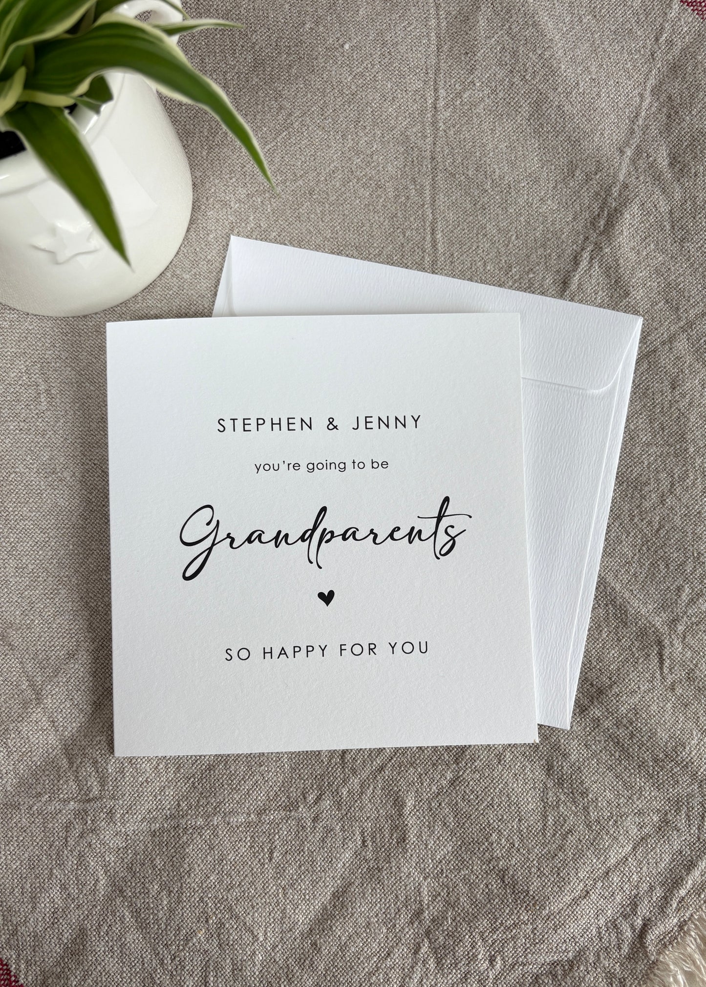 New Mummy / Daddy / Grandma / Grandad / Grandparents, Card