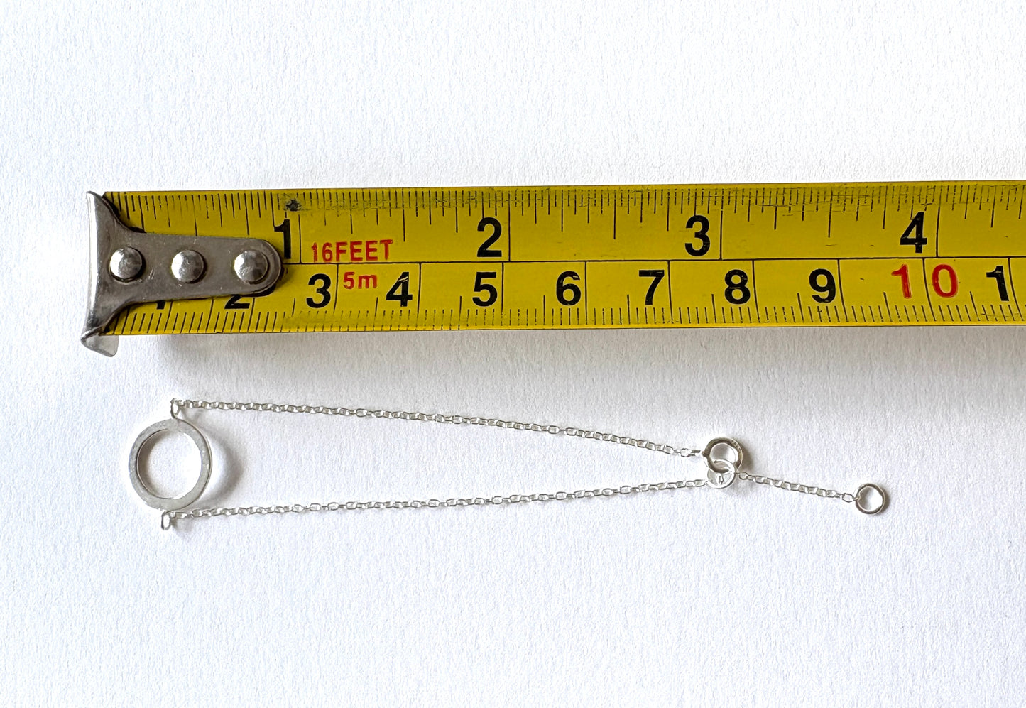 Circle Detail Chain Bracelet, Sterling Silver