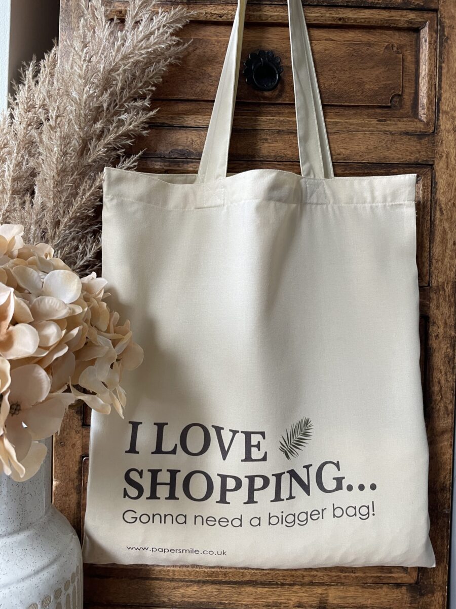 I Love Shopping, Tote Bag image 2