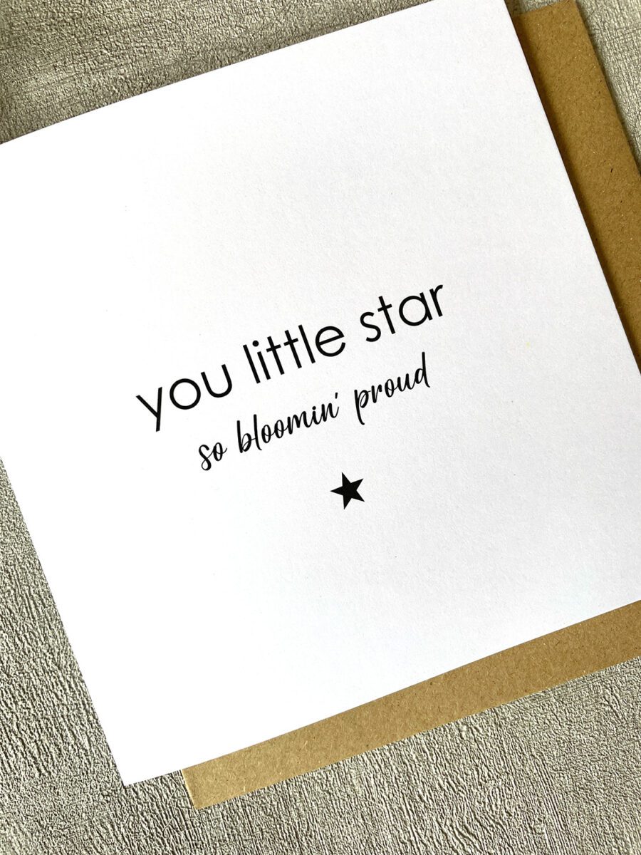 Little Star, Proud Card image 2