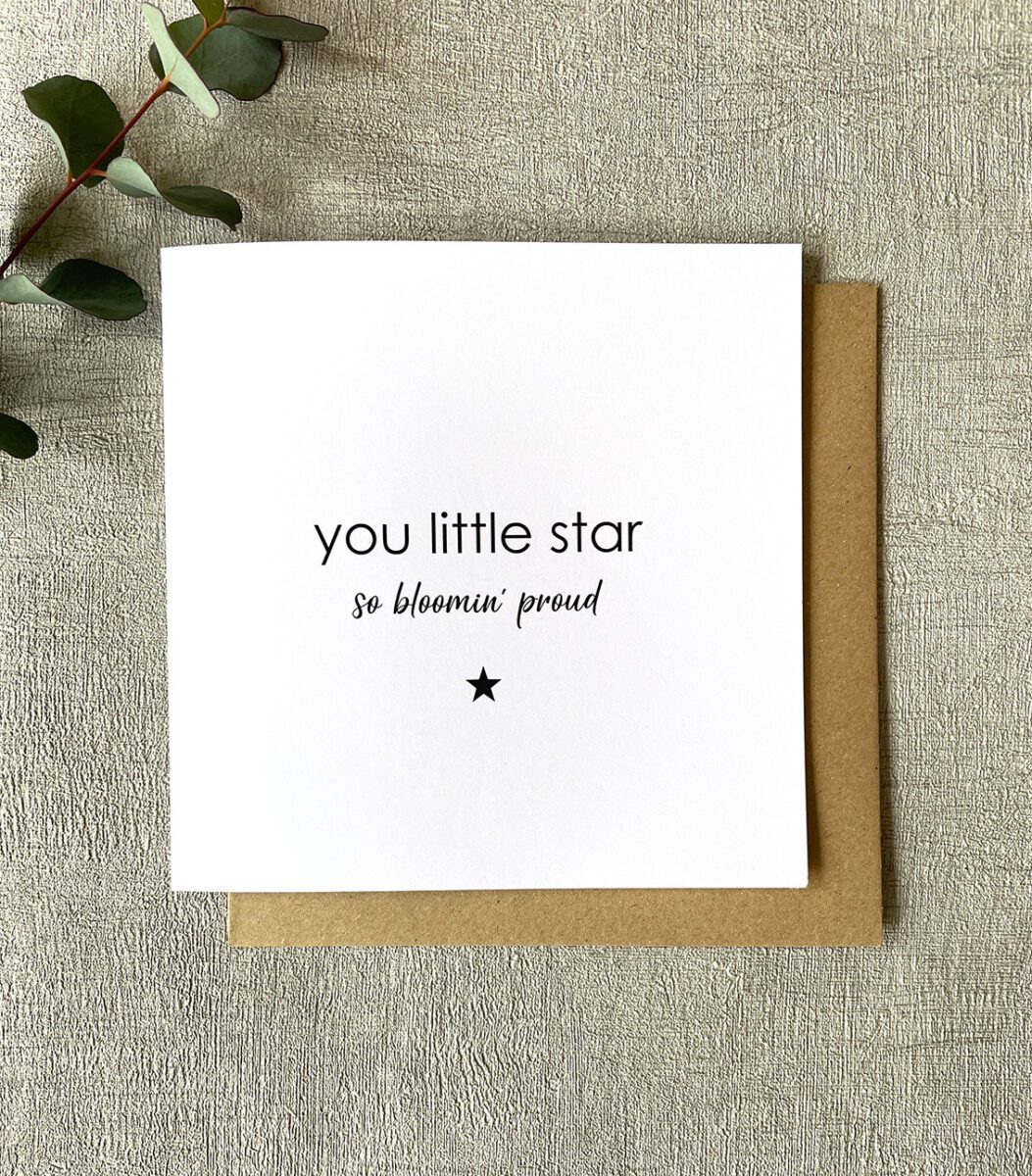 Little Star, Proud Card image 0