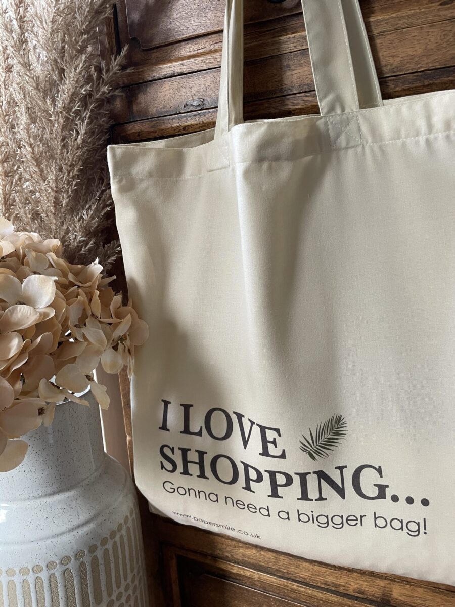 I Love Shopping, Tote Bag image 5