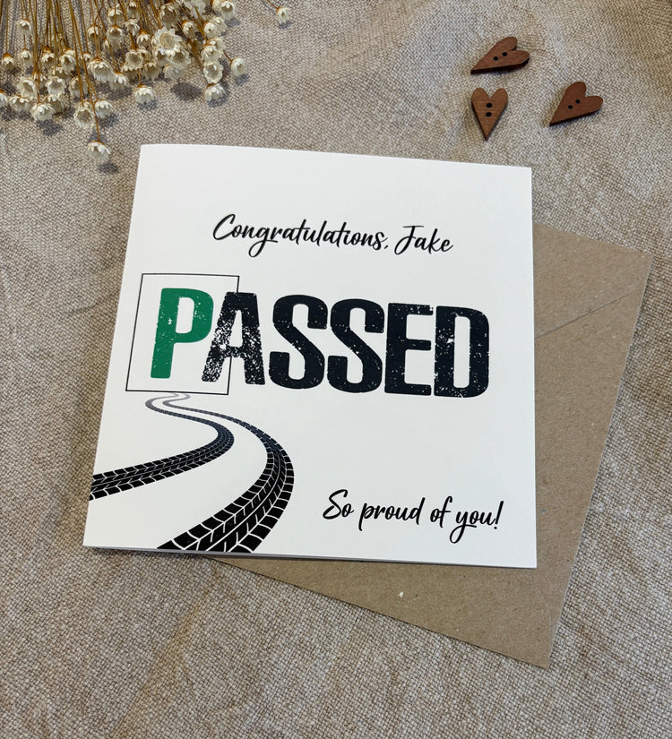 Driving Test - Congratulations Cards