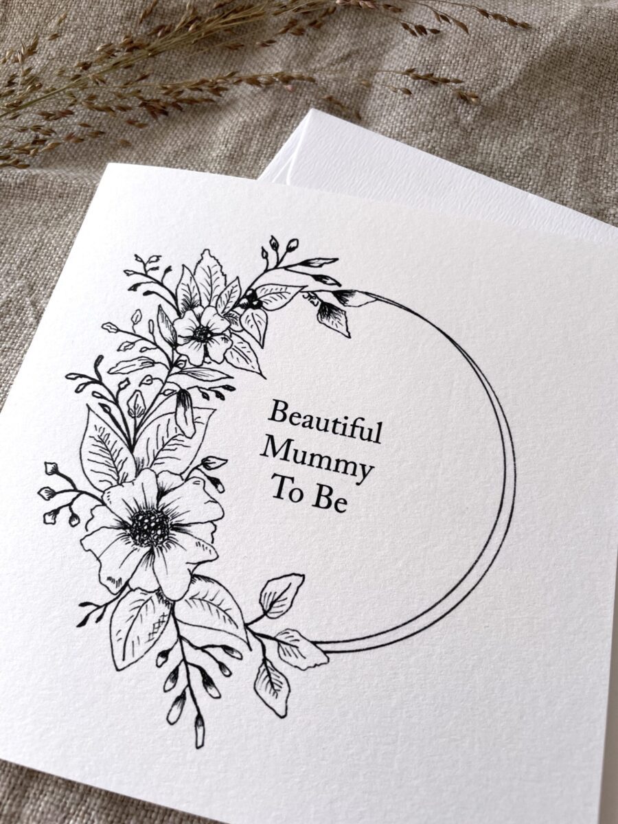 Mummy To Be Floral Card image 4