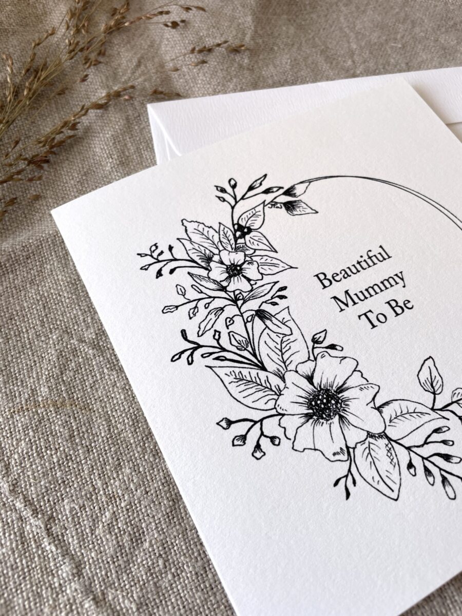 Mummy To Be Floral Card image 2