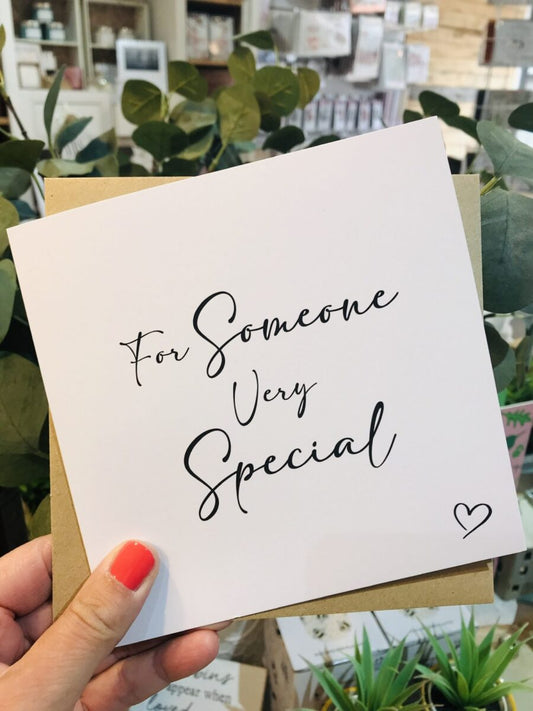 For Someone Very Special, Card image 0