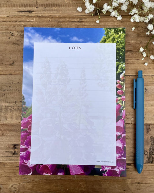 Foxy Fuchsia A5 Note Pad image 0
