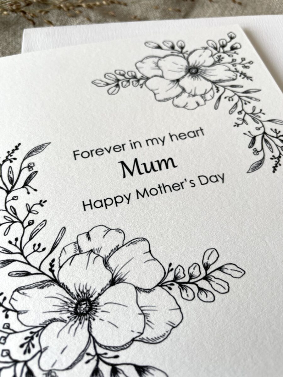 Forever in my heart Mum, Mother's Day Card image 5