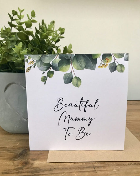 Beautiful Mummy To Be, Card image 0