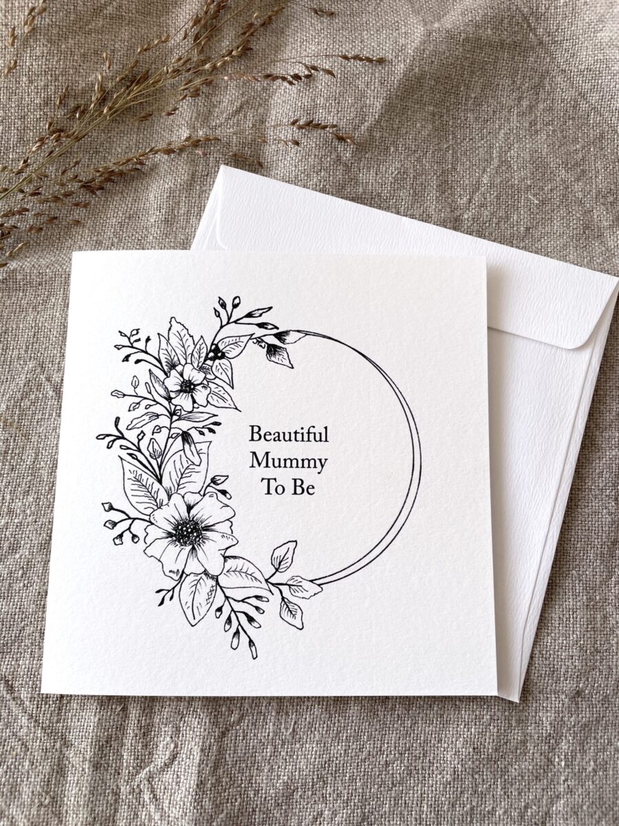 Mummy To Be Floral Card image 1