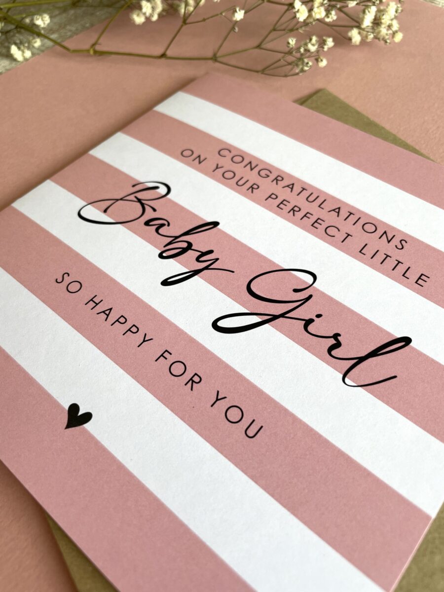 Perfect Baby Girl, Card image 1