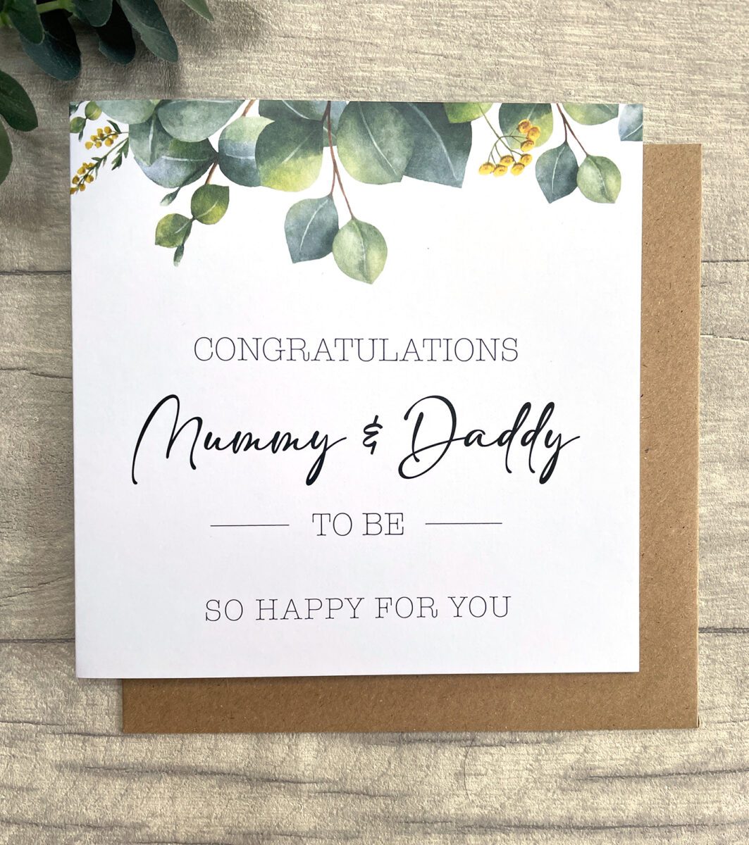 Mummy & Daddy To Be, Card image 0