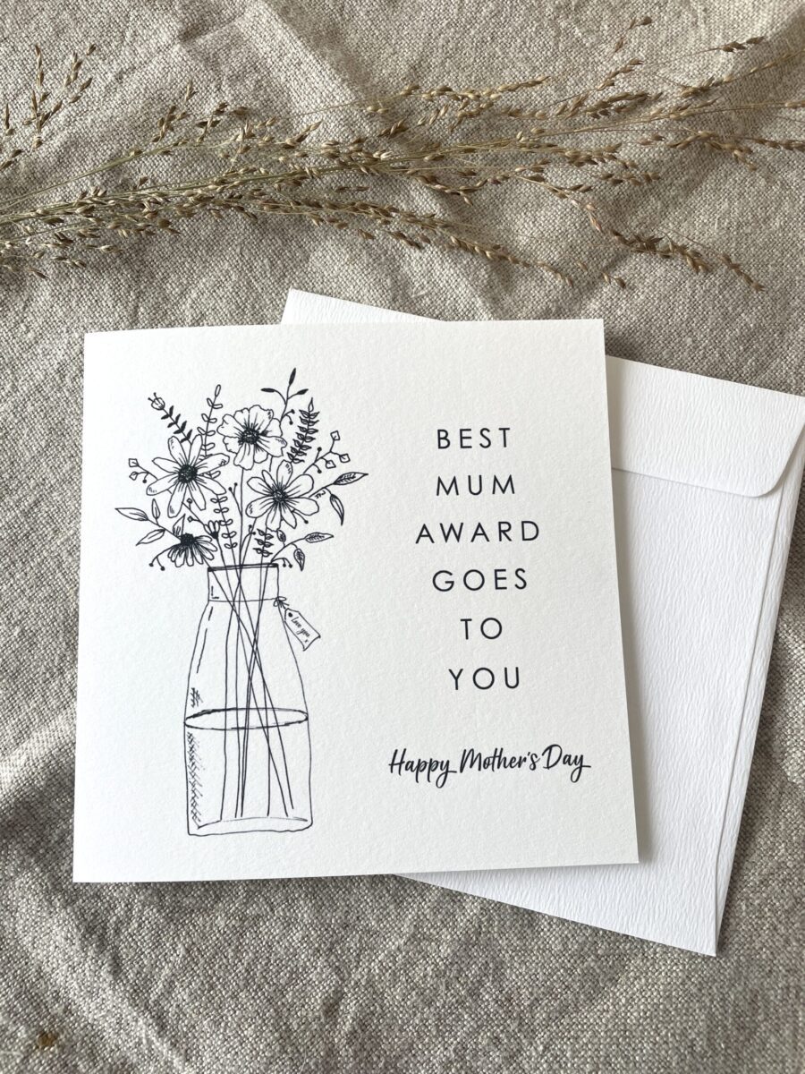 Best Mum Award, Mother's Day Card image 5