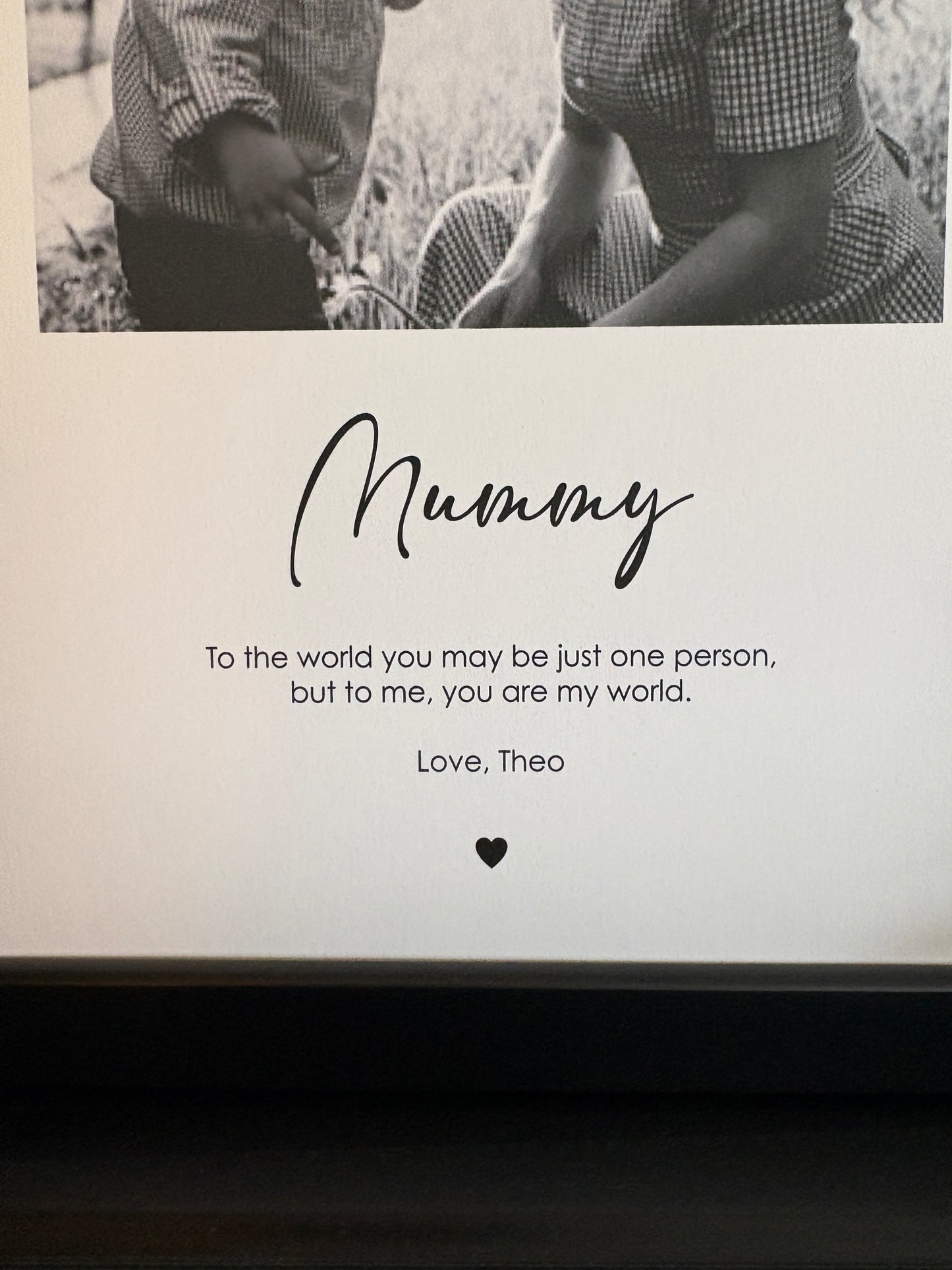 Personalised Mother's, Father's Day Gift, Custom Print, Gift For Mum, Dad, Mummy, Daddy, Grandma, Grandad, Nana, Nanny etc.