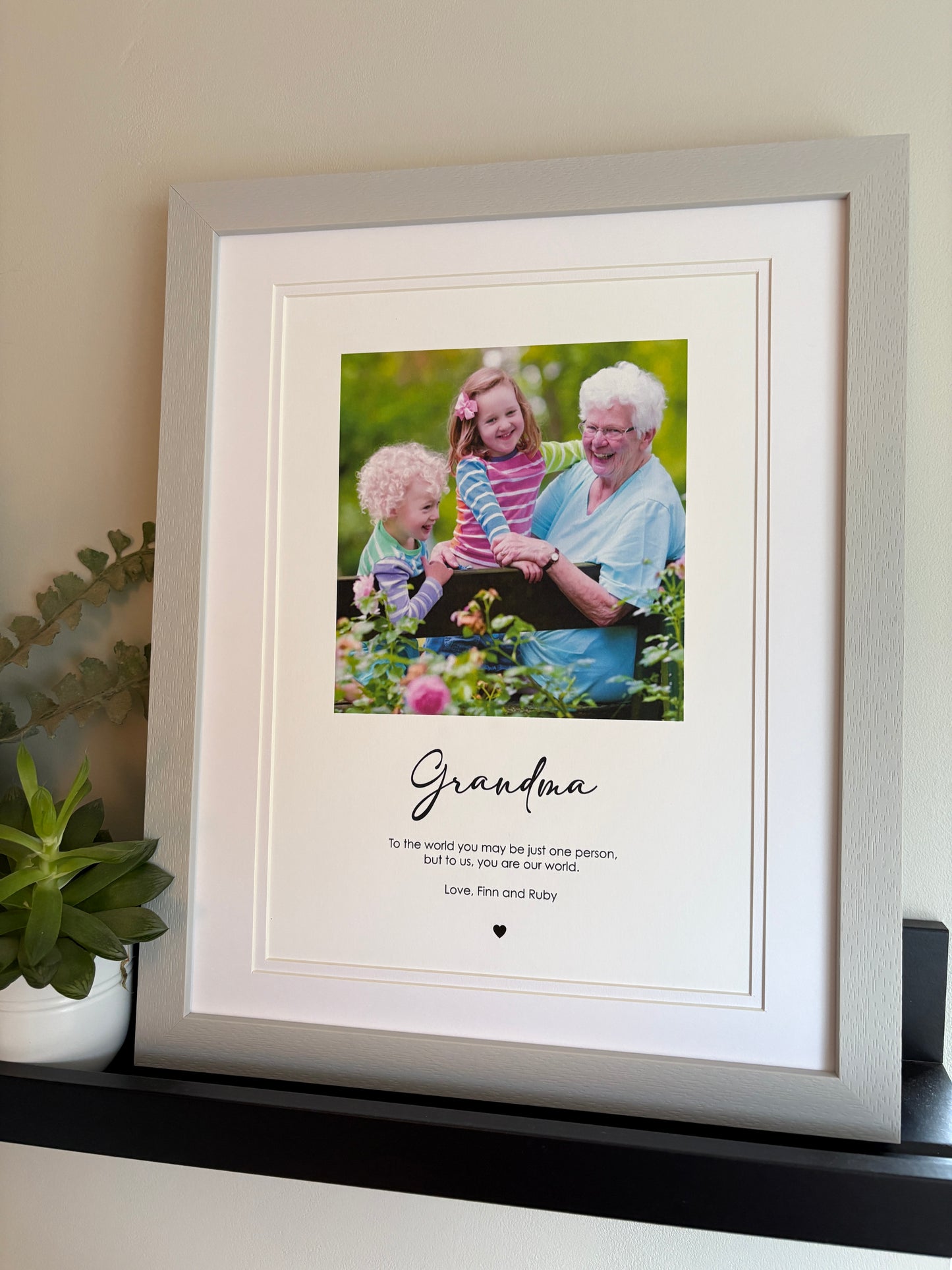 Personalised Mother's, Father's Day Gift, Custom Print, Gift For Mum, Dad, Mummy, Daddy, Grandma, Grandad, Nana, Nanny etc.